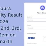 Tripura University Result 2026: Check 2nd, 3rd, 4th Sem on Samarth