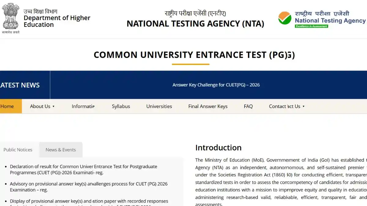 CUET PG Result 2026 Out: Scorecard & Counselling Guide