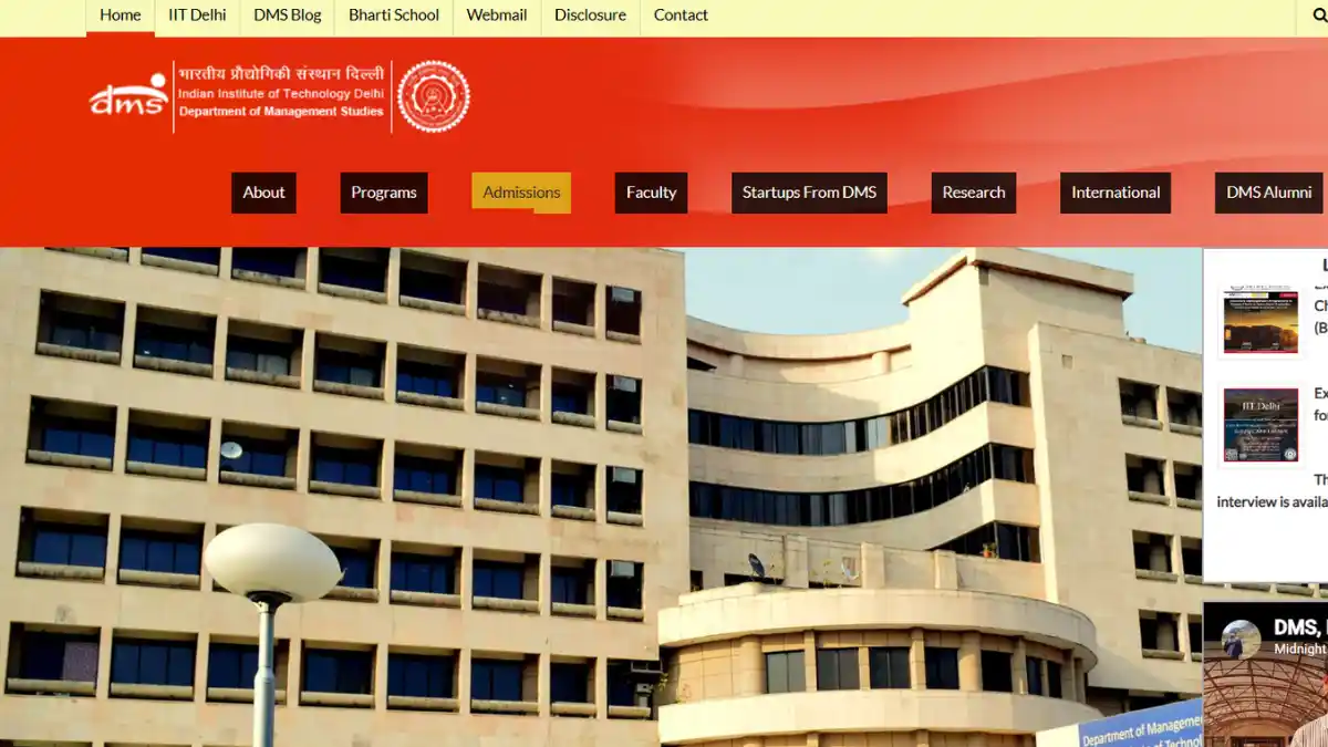 IIT Delhi MBA Waitlist Movement 2026 – Category-wise Data